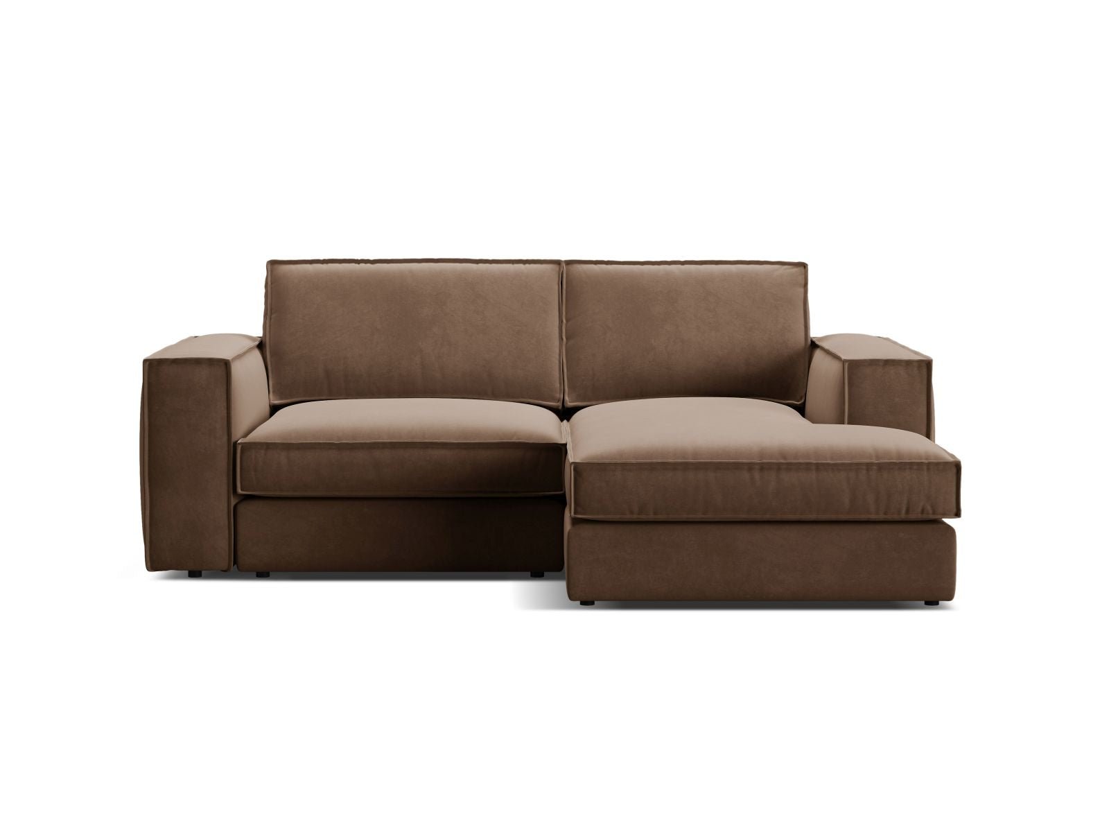 2-Sitzer Modular Ecksofa rechts Pola in Chocolate-Salvador präsentiert im Onlineshop von KAQTU Design AG. Ecksofa rechts ist von Micadoni