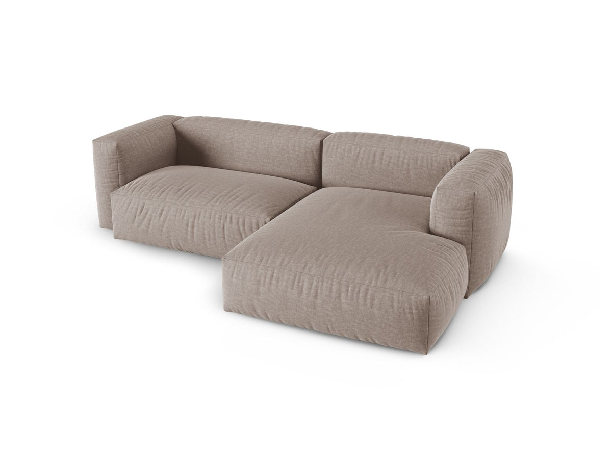 2-Sitzer Ecksofa rechts XL Martina in Dark Beige-Boston präsentiert im Onlineshop von KAQTU Design AG. Ecksofa rechts ist von Micadoni