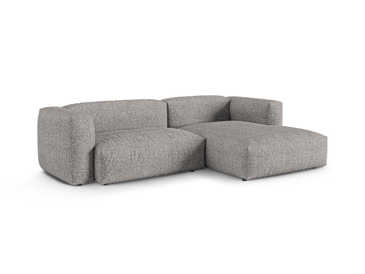 2-Sitzer Modular Rechter Ecksofa XL Martina in Graphite-Monet präsentiert im Onlineshop von KAQTU Design AG. Ecksofa rechts ist von Micadoni