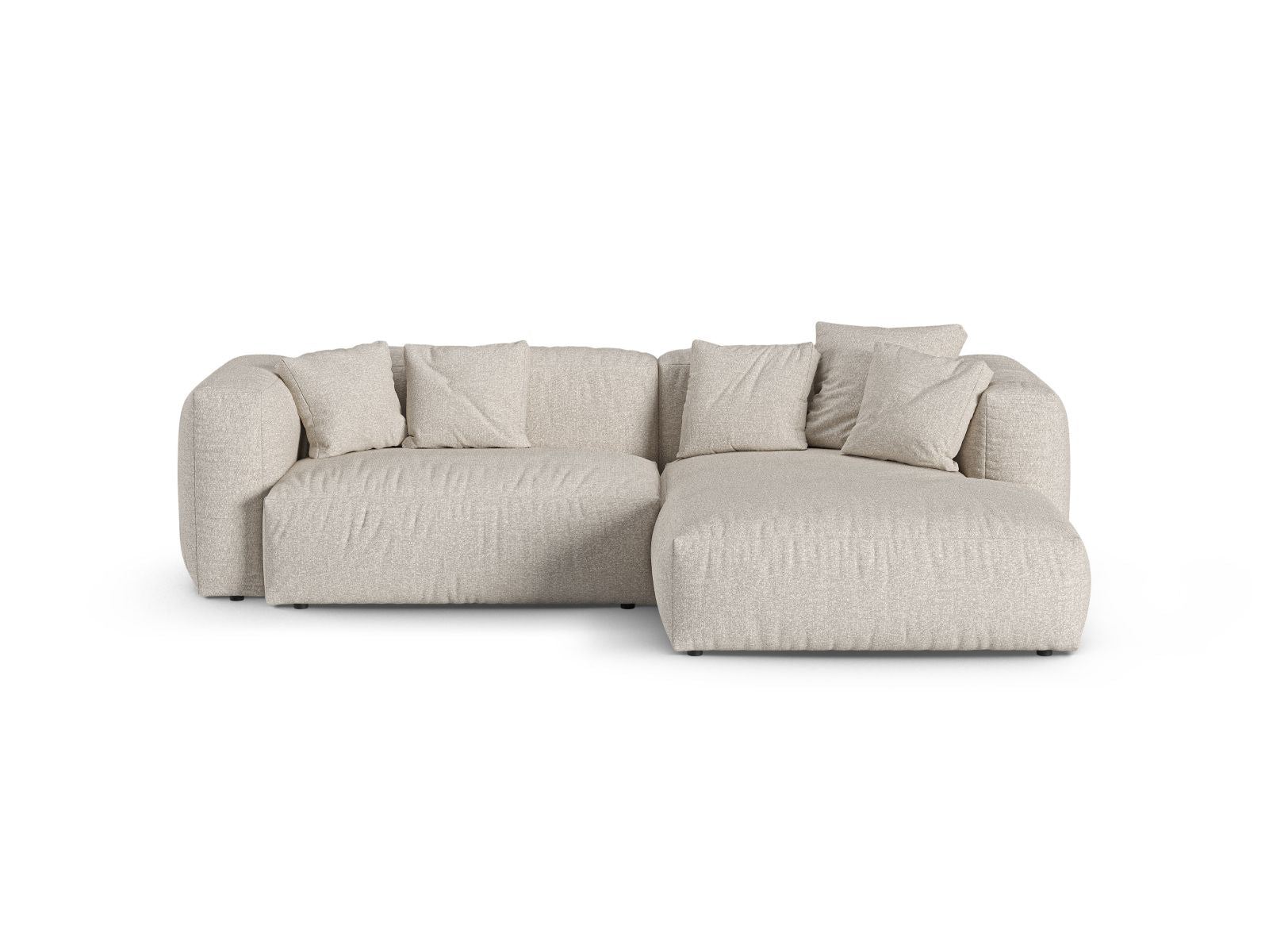 Stylisches, geräumiges 2-Sitzer Ecksofa XL Martina von Micadoni, perfekt für gemütliche Abende und stilvolle Einrichtungsideen.