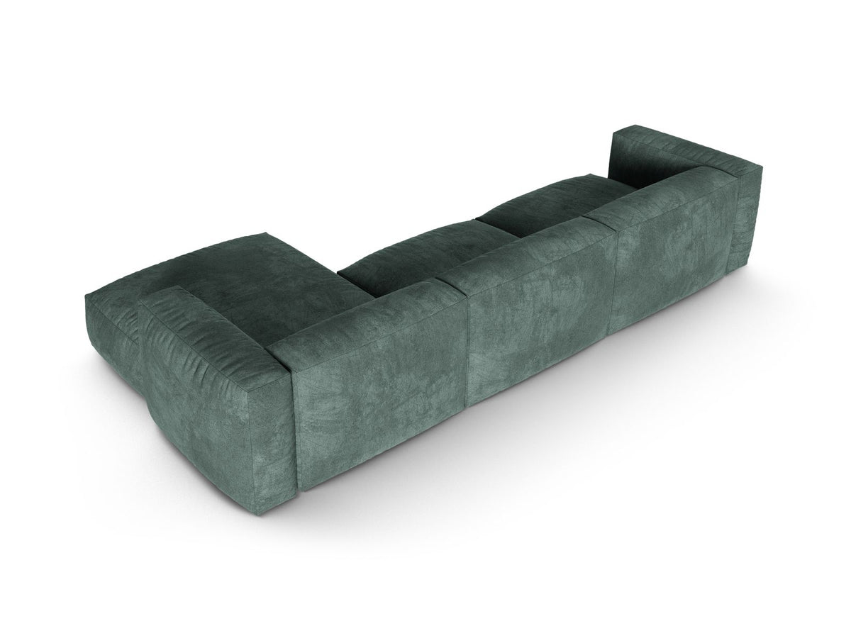 3-Sitzer XL Modular Ecksofa rechts Martina in Petrol-Vogue präsentiert im Onlineshop von KAQTU Design AG. Ecksofa rechts ist von Micadoni