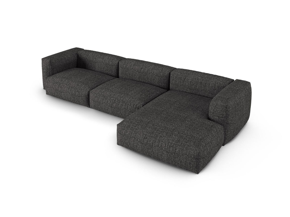 3-Sitzer XL Modular Ecksofa rechts Martina in Anthracite-Monet präsentiert im Onlineshop von KAQTU Design AG. Ecksofa rechts ist von Micadoni