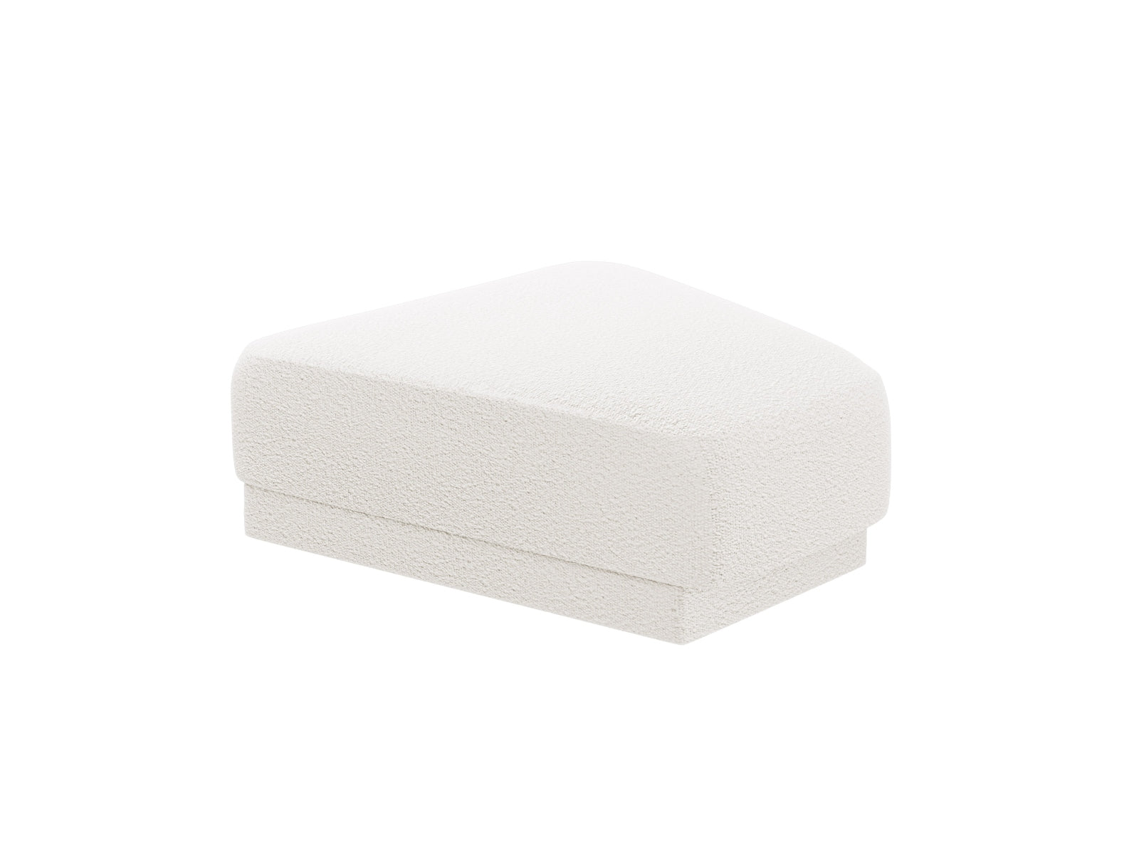 Miley Pouf 1 Sitz in White-Baloo präsentiert im Onlineshop von KAQTU Design AG. Pouf ist von Micadoni