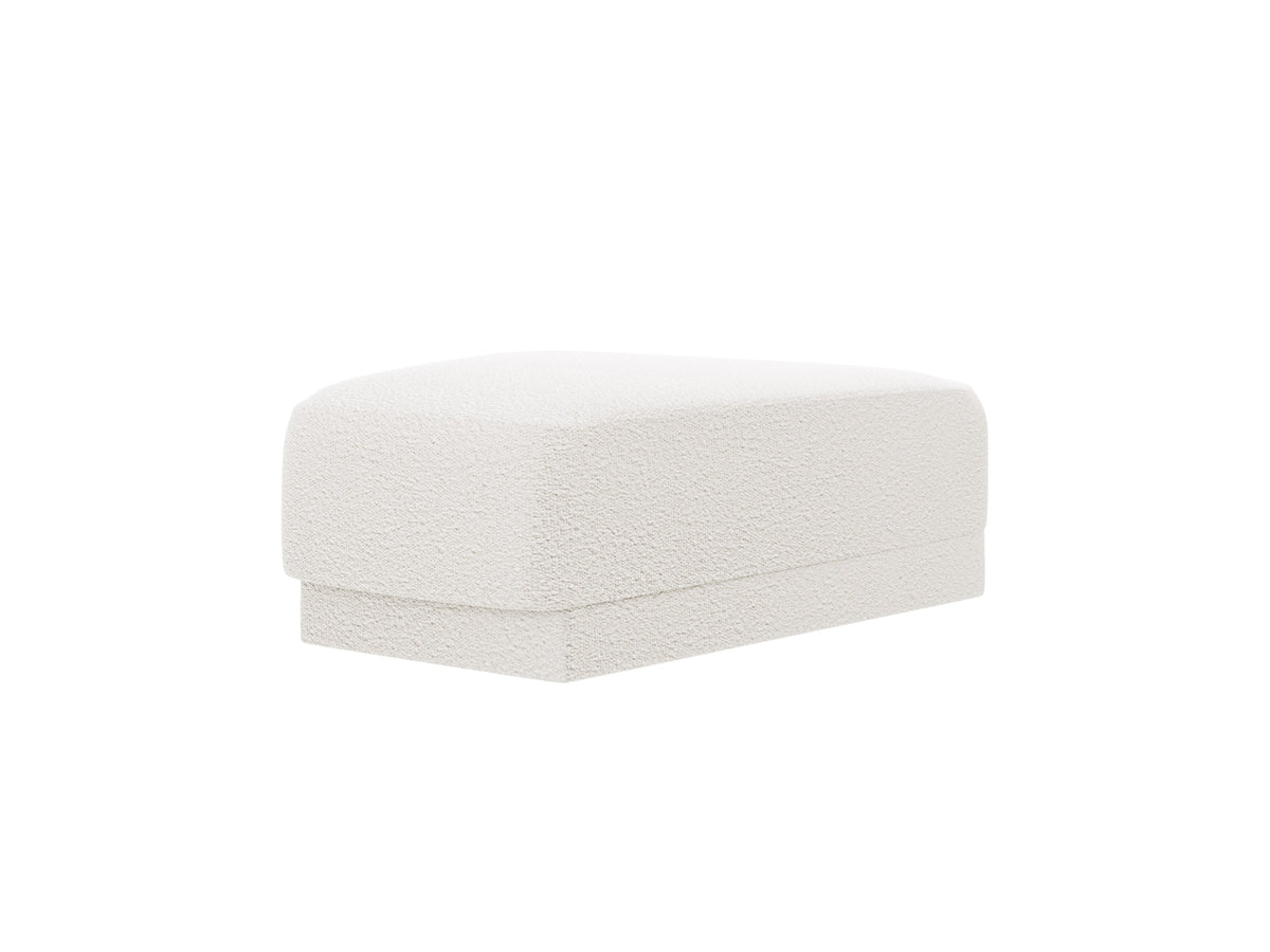 Miley Pouf 1 Sitz in White-Baloo präsentiert im Onlineshop von KAQTU Design AG. Pouf ist von Micadoni