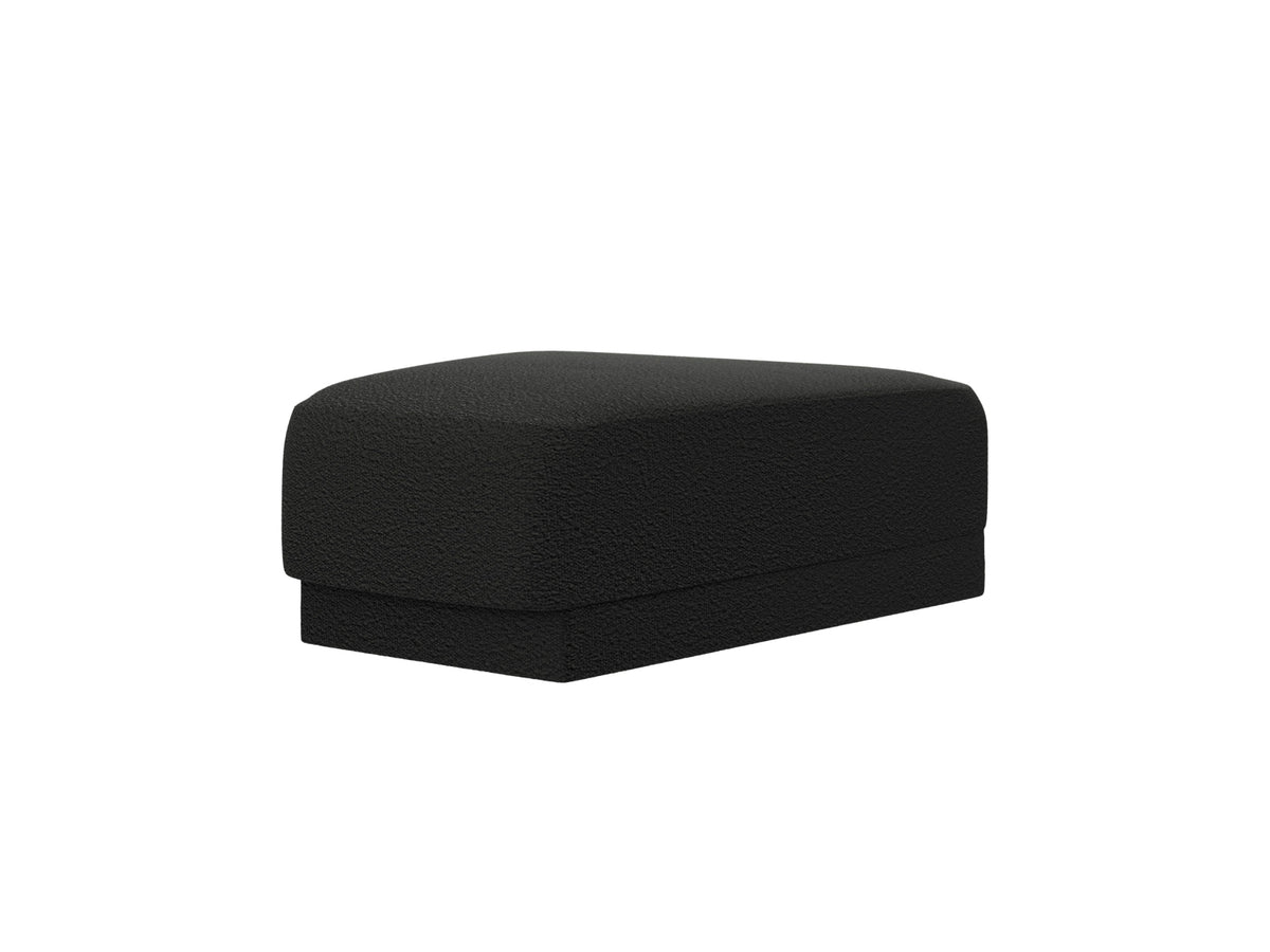Miley Pouf 1 Sitz in Black-Baloo präsentiert im Onlineshop von KAQTU Design AG. Pouf ist von Micadoni