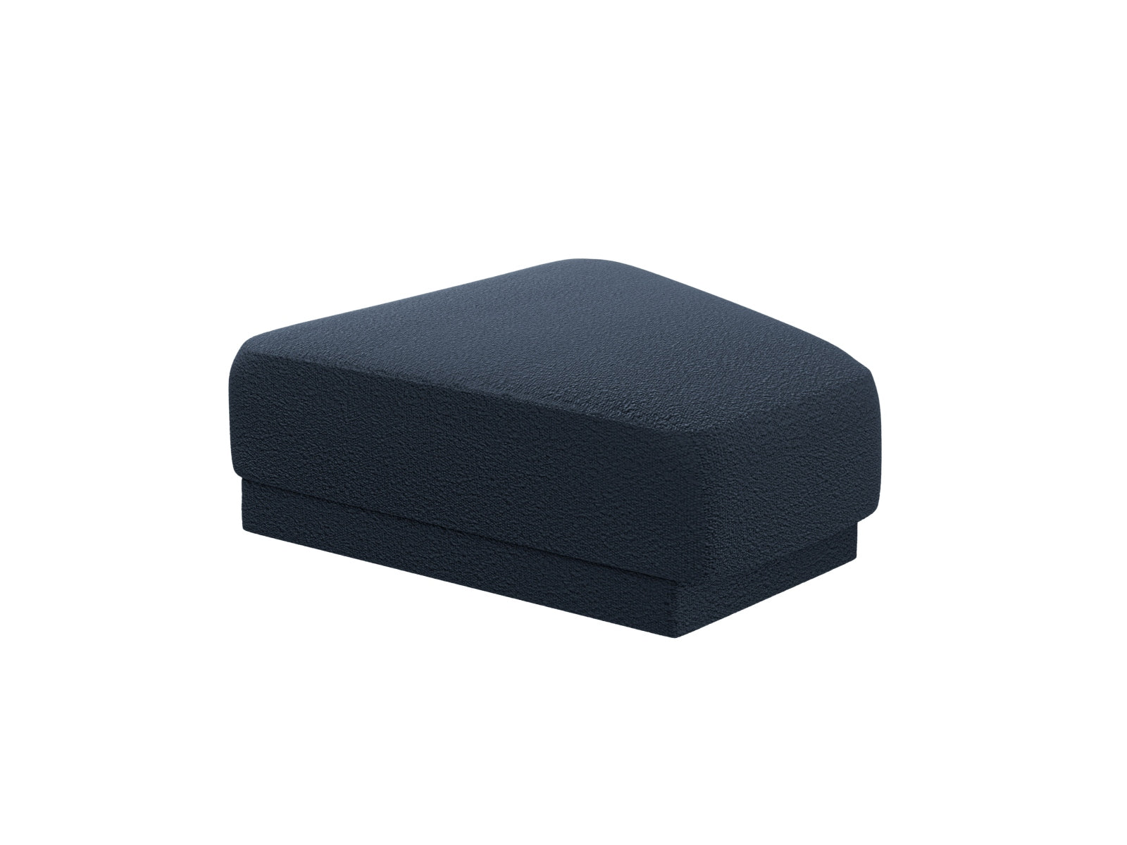 Miley Pouf 1 Sitz in Dark Blue-Baloo präsentiert im Onlineshop von KAQTU Design AG. Pouf ist von Micadoni