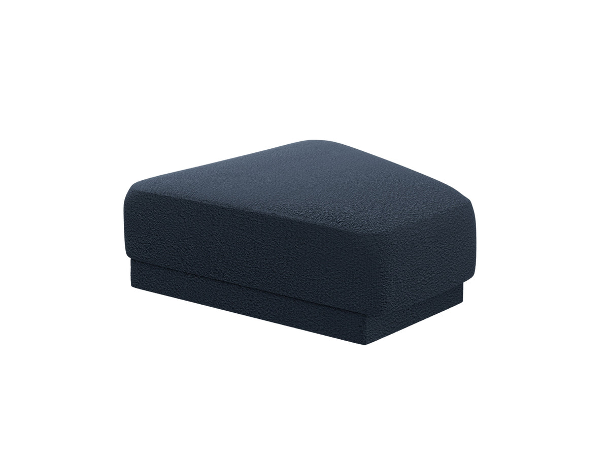 Miley Pouf 1 Sitz in Dark Blue-Baloo präsentiert im Onlineshop von KAQTU Design AG. Pouf ist von Micadoni
