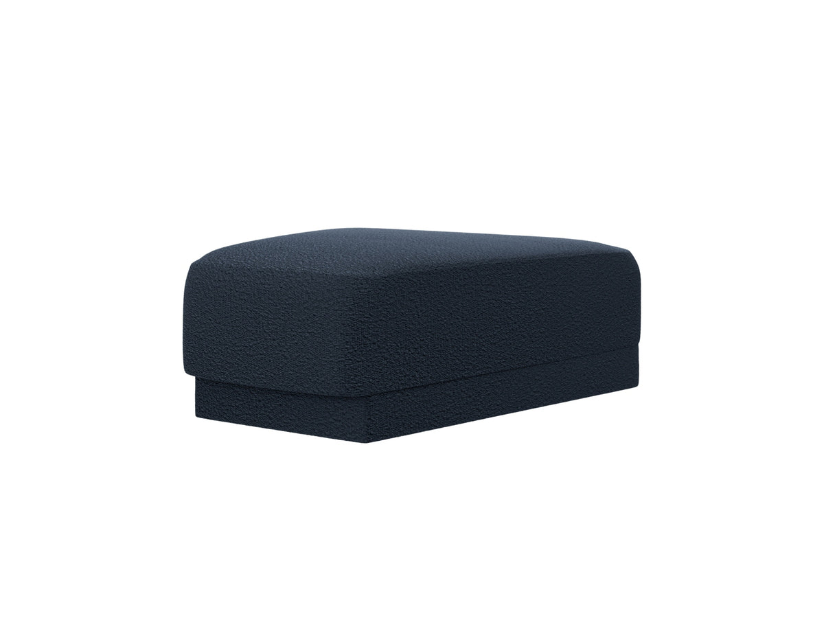 Miley Pouf 1 Sitz in Dark Blue-Baloo präsentiert im Onlineshop von KAQTU Design AG. Pouf ist von Micadoni