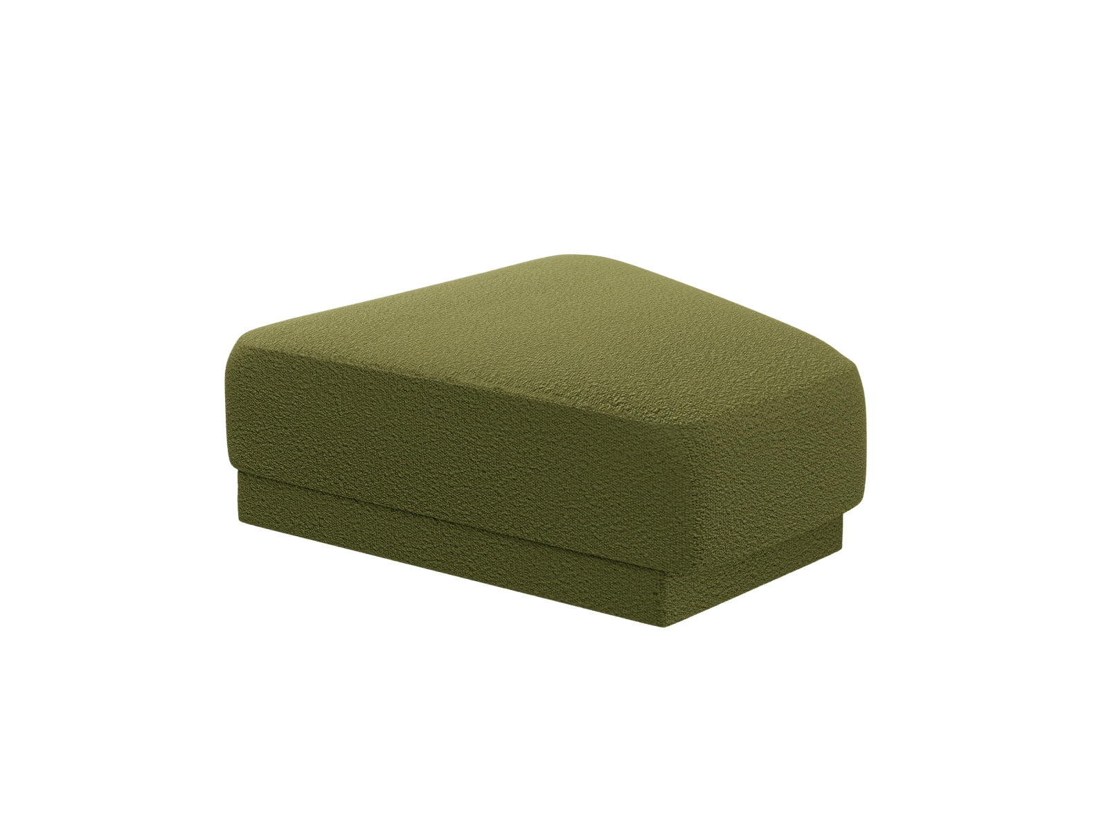 Miley Pouf 1 Sitz in Dark Olive Green-Baloo präsentiert im Onlineshop von KAQTU Design AG. Pouf ist von Micadoni