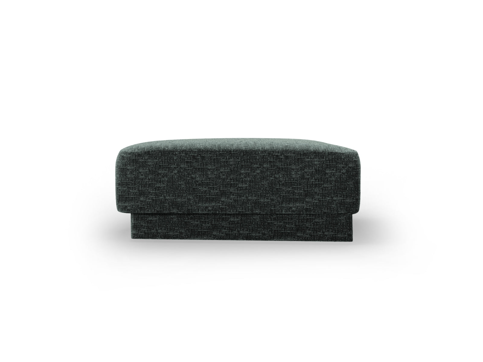 Stylischer Miley Pouf in modernem Petrol-Haga von Micadoni, ideal für gemütliche Sitzgelegenheiten und geschmackvolle Inneneinrichtung.