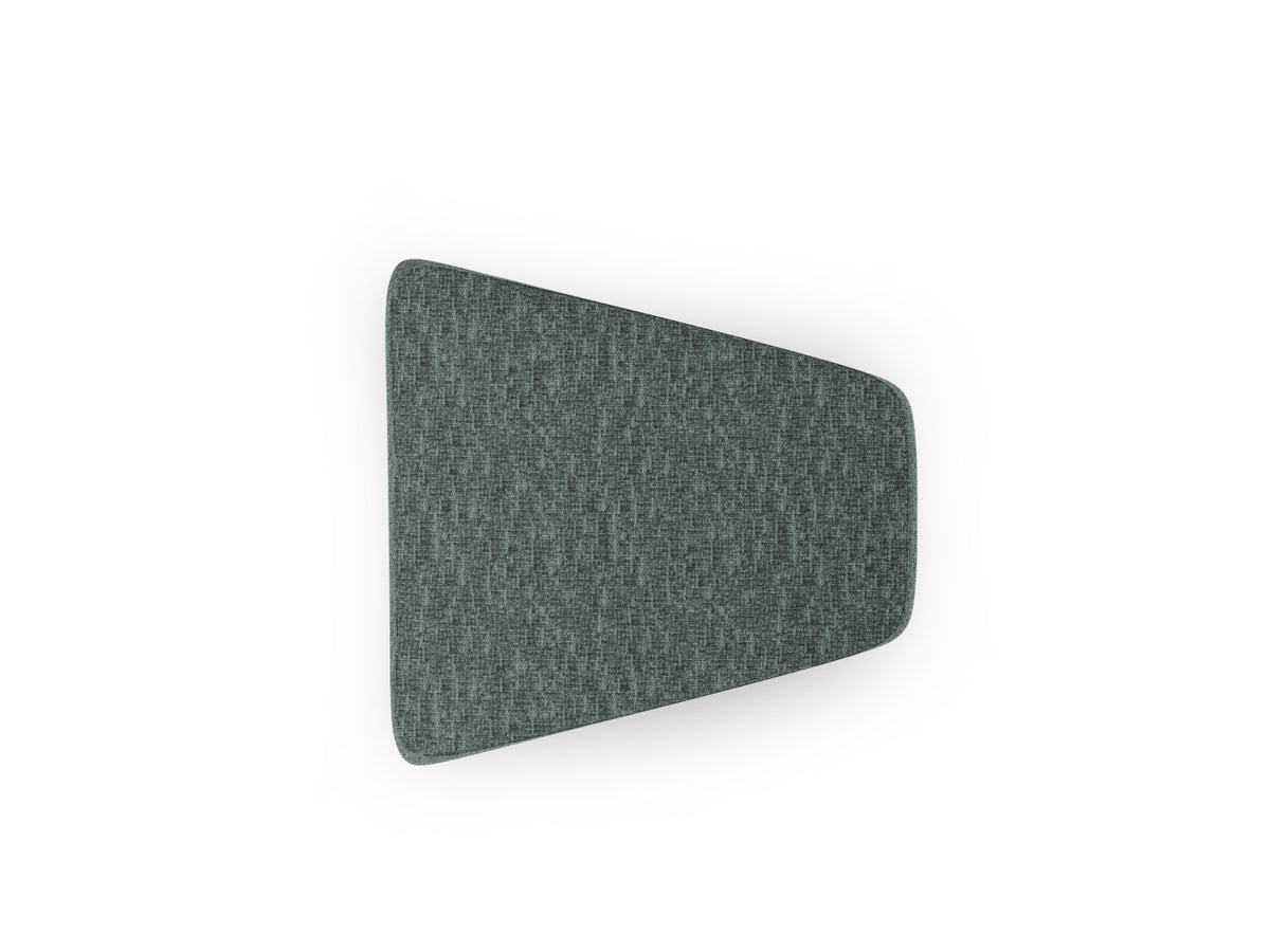 Miley Pouf 1 Sitz in Petrol-Haga präsentiert im Onlineshop von KAQTU Design AG. Pouf ist von Micadoni