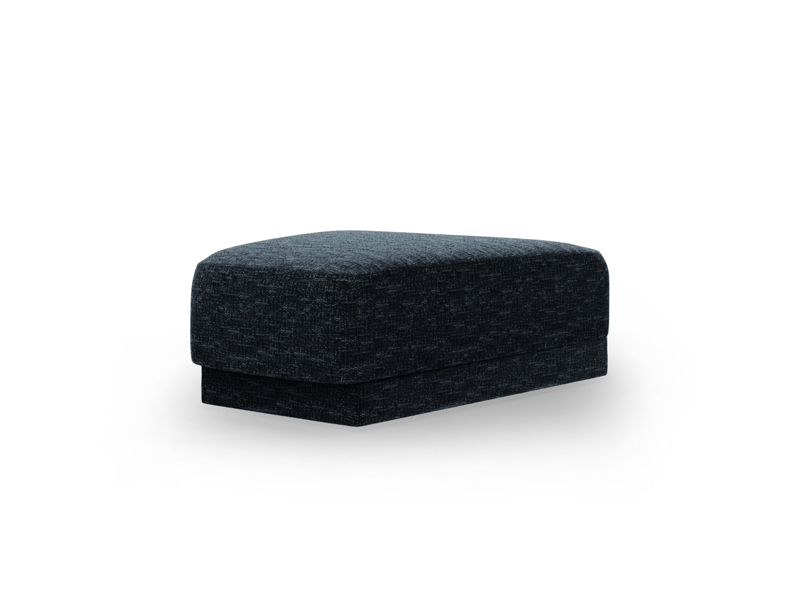 Eleganter Miley Pouf in Royal Blue von Micadoni, perfekt für zusätzlichen Sitzkomfort und als dekoratives Element in jedem Raum.