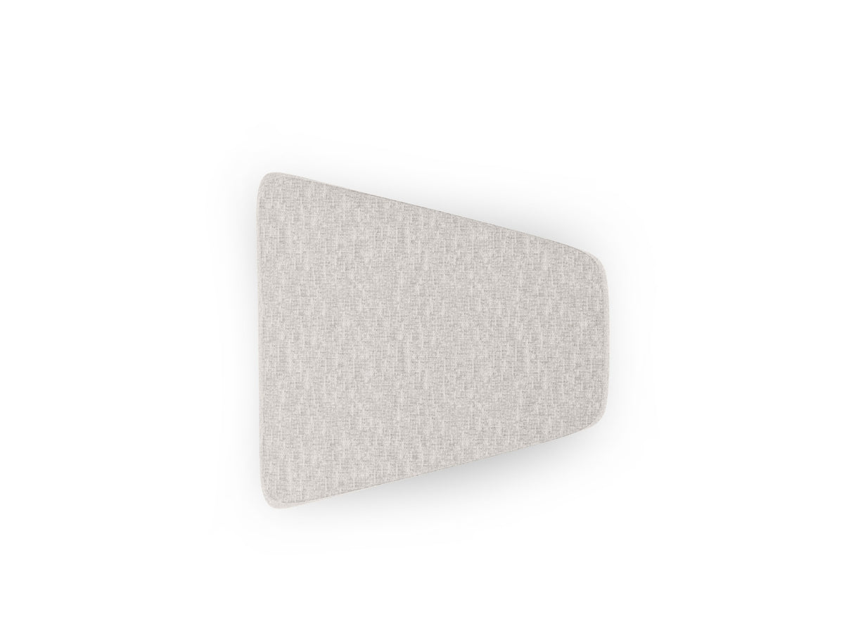Miley Pouf 1 Sitz in Light Grey-Haga präsentiert im Onlineshop von KAQTU Design AG. Pouf ist von Micadoni