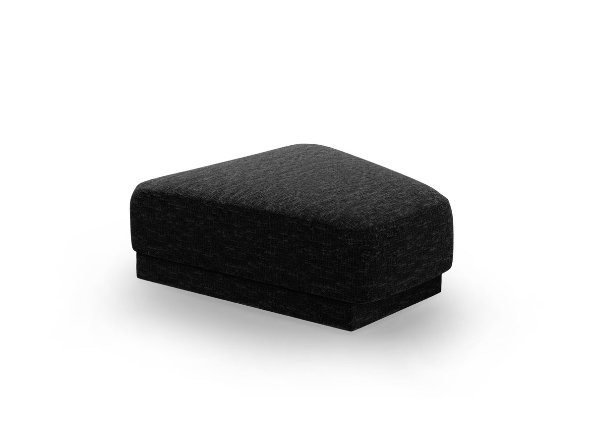 Miley Pouf 1 Sitz in Black-Haga präsentiert im Onlineshop von KAQTU Design AG. Pouf ist von Micadoni
