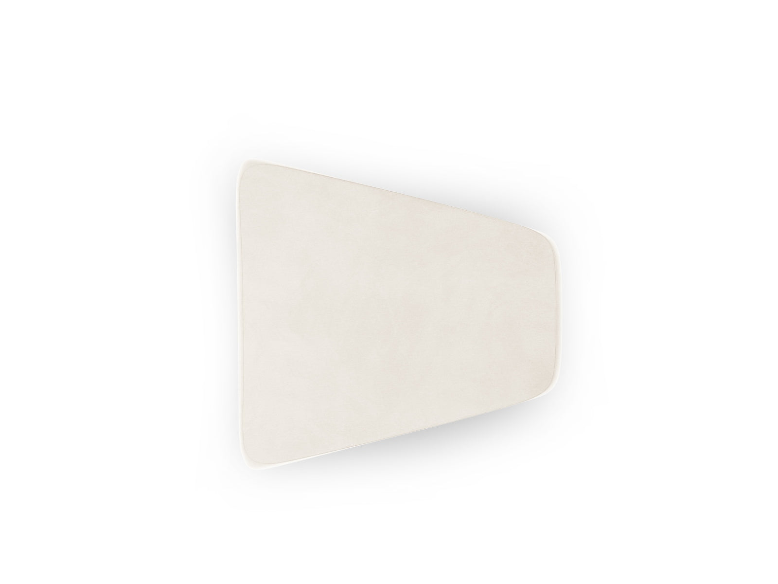 Beiger Miley Velour Pouf von Micadoni, perfekt für entspannte Sitzmöglichkeiten und als dekoratives Element in jedem Raum.