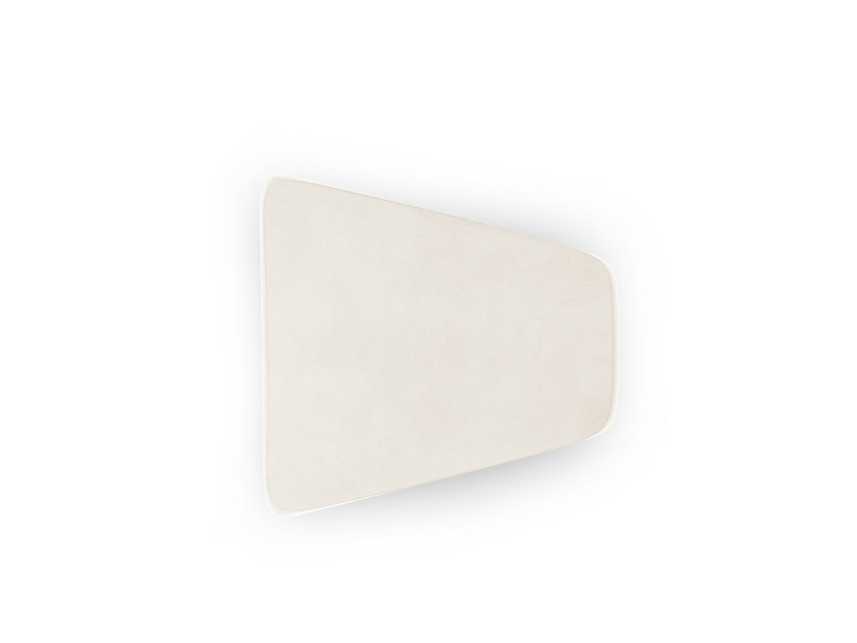 Miley Velour Pouf 1 Sitz in Light Beige-Bluvel präsentiert im Onlineshop von KAQTU Design AG. Pouf ist von Micadoni