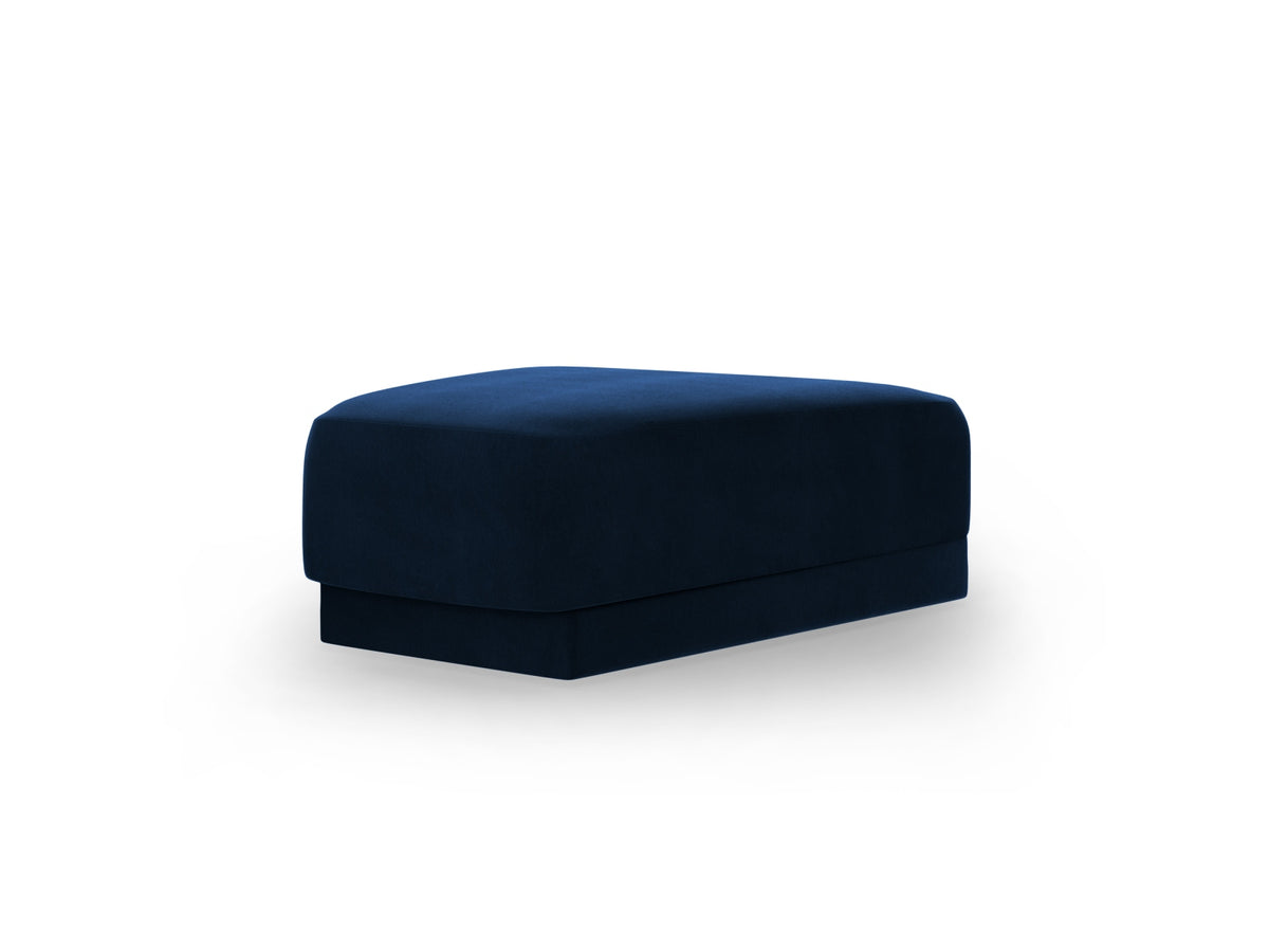 Miley Velour Pouf 1 Sitz in Royal Blue-Bluvel präsentiert im Onlineshop von KAQTU Design AG. Pouf ist von Micadoni
