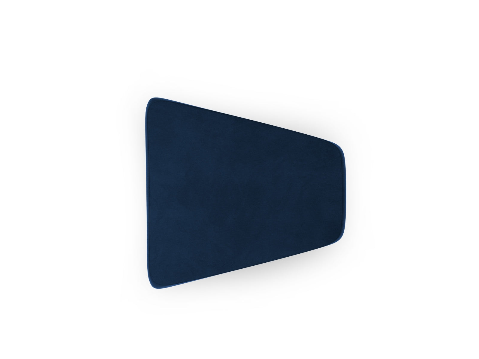 Stylischer Miley Velour Pouf in Royal Blue, perfekt für zusätzlichen Sitzkomfort und als dekoratives Element in Ihrem Wohnraum.