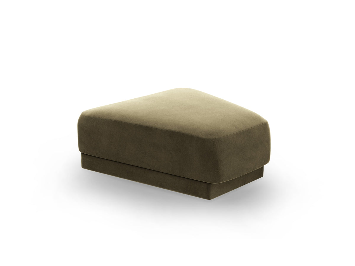 Miley Velour Pouf 1 Sitz in Green-Bluvel präsentiert im Onlineshop von KAQTU Design AG. Pouf ist von Micadoni