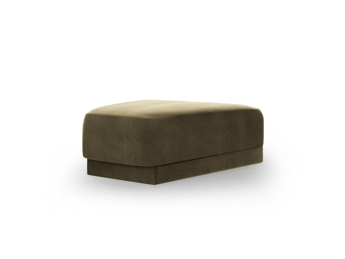 Miley Velour Pouf 1 Sitz in Green-Bluvel präsentiert im Onlineshop von KAQTU Design AG. Pouf ist von Micadoni