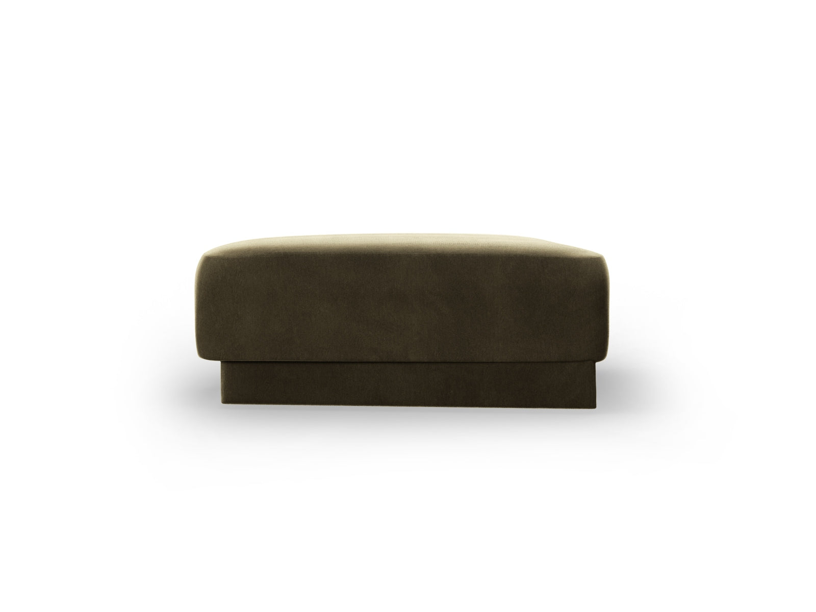 Eleganter Miley Velour Pouf in einem ansprechenden Grün-Blau, ideal für stilvolle Akzente und komfortable Sitzmöglichkeiten im Wohnbereich.