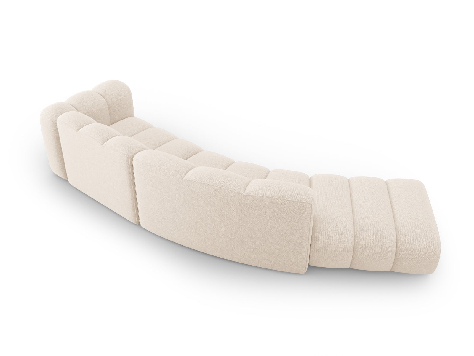 Entdecken Sie das Lupine 5-Sitzer Sofa von Micadoni – ein elegantes, modulares Sofa, das Komfort und Stil für Ihr Wohnzimmer vereint.