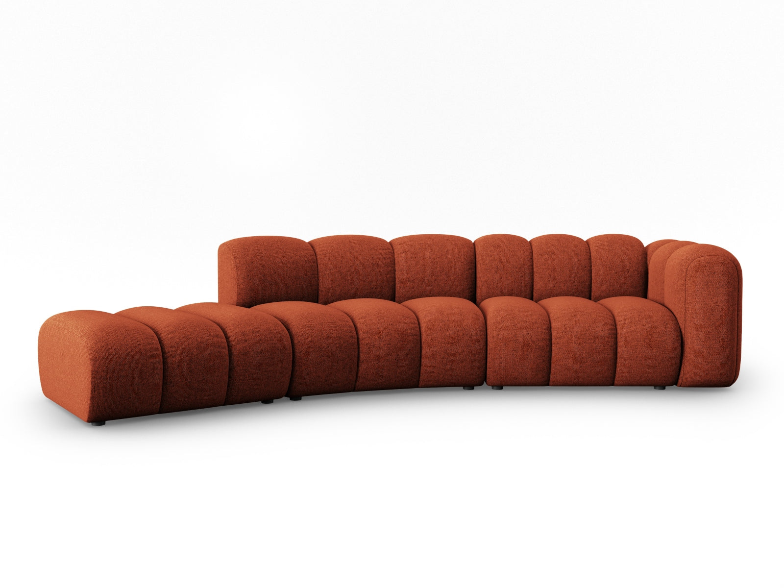 Erleben Sie das Lupine 5-Sitzer Sofa von Micadoni – ein stilvolles, modulares Möbelstück, das höchsten Komfort und individuelle Gestaltungsmöglichkeiten bietet.