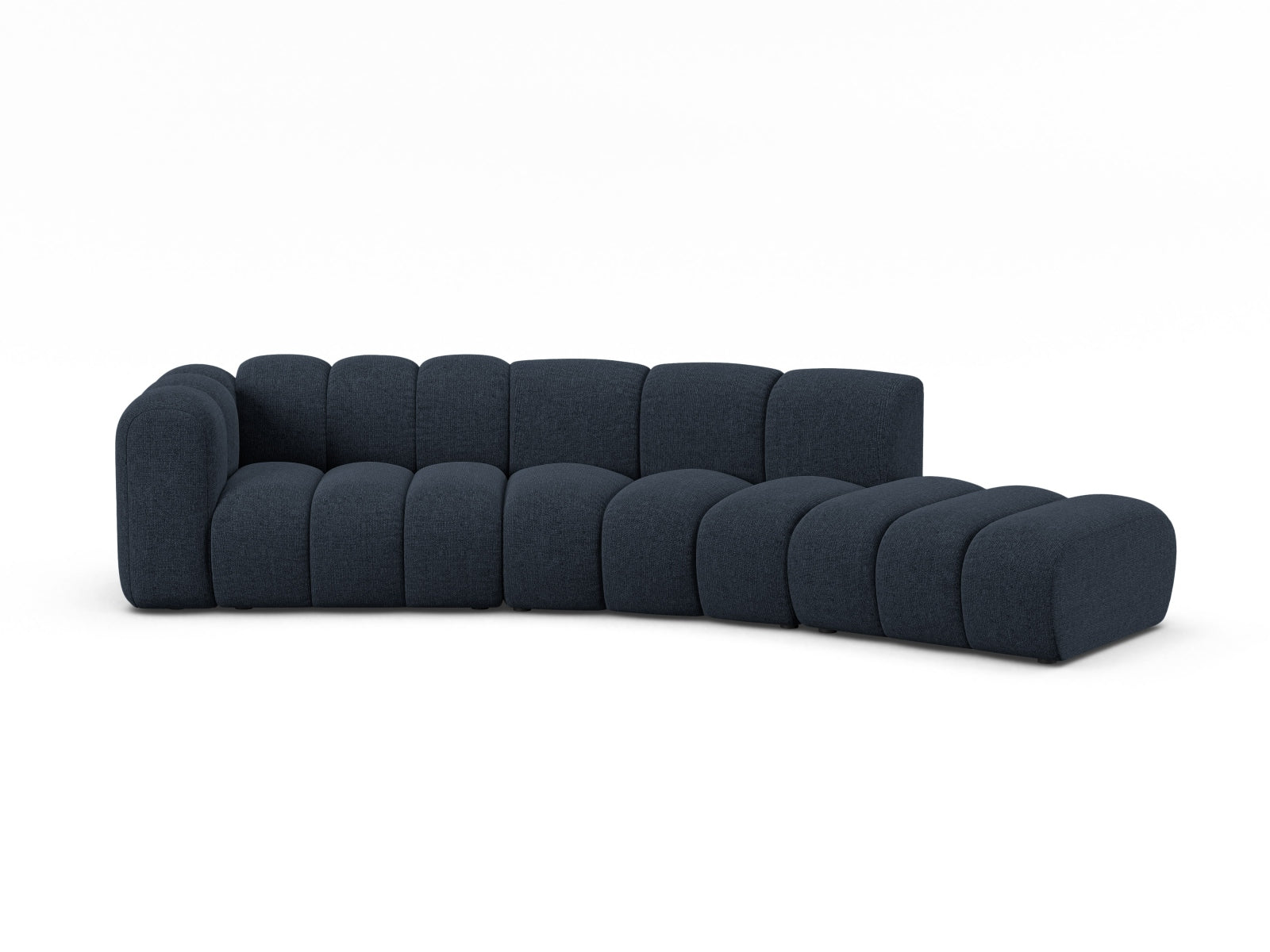 Lupine Modular Sofa links 5 Sitzer in Navy Blue präsentiert im Onlineshop von KAQTU Design AG. Modulares Sofa ist von Micadoni