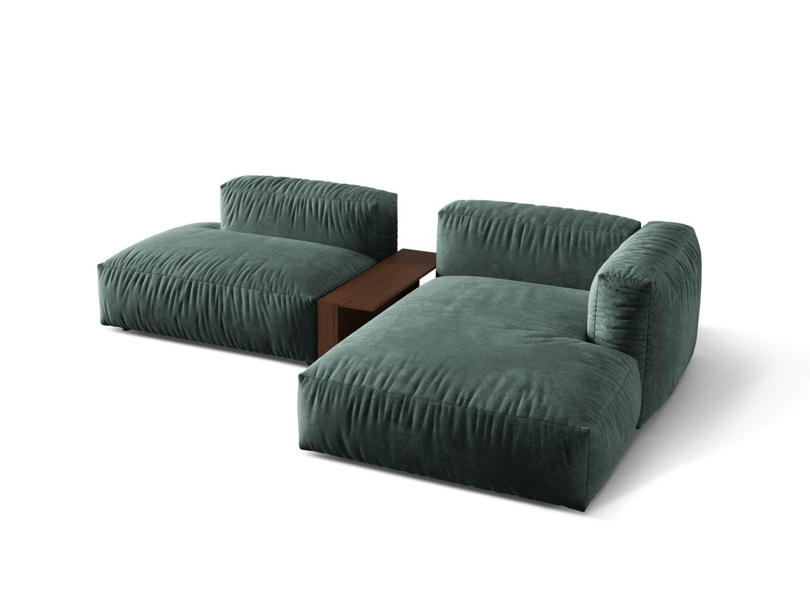 Erleben Sie das Martina Ecksofa rechts 2 Sitzer von Micadoni – ein modulares Design, das Komfort und Stil vereint und Ihr Zuhause bereichert!