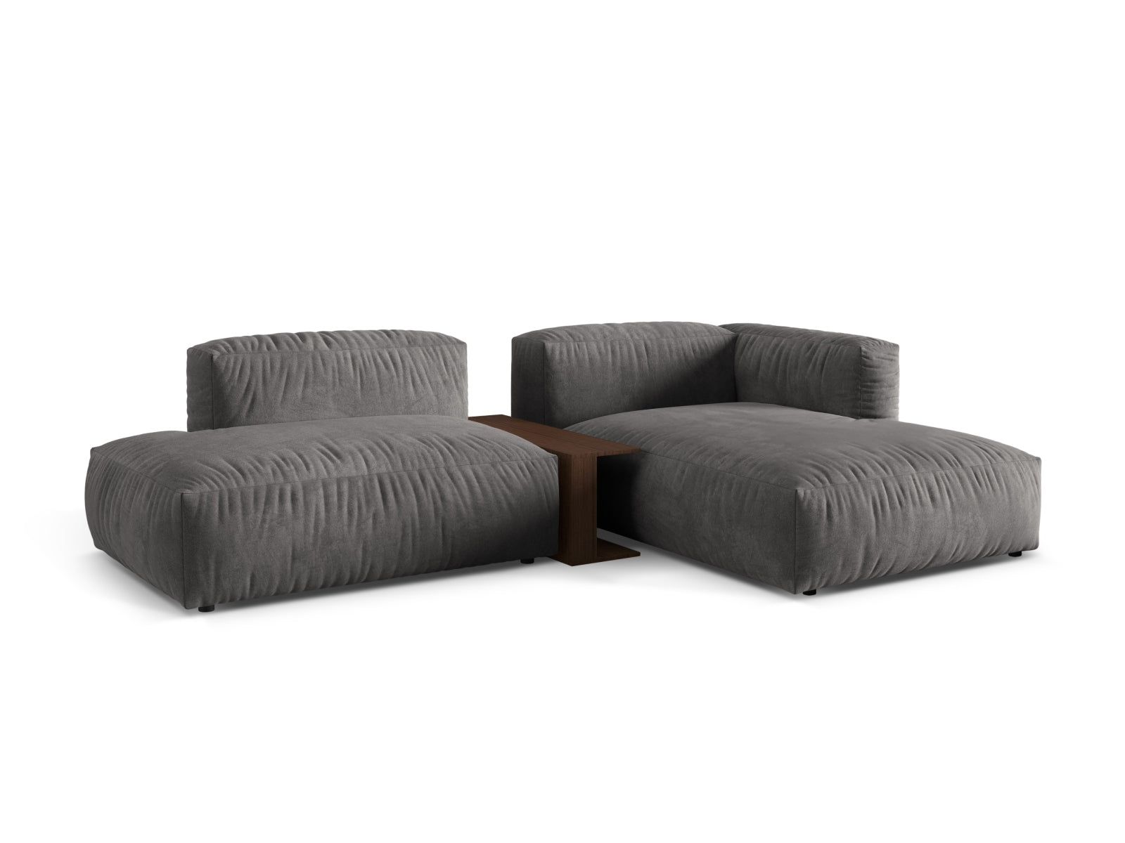 Entdecken Sie das elegante Martina Ecksofa rechts 2 Sitzer von Micadoni – modular, komfortabel und perfekt für Ihr stilvolles Zuhause!