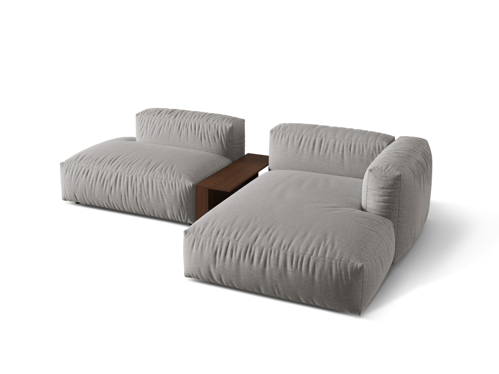 Erleben Sie das Martina Ecksofa rechts 2 Sitzer von Micadoni – ein modulares Design, das Komfort und Stil vereint und Ihr Zuhause bereichert!