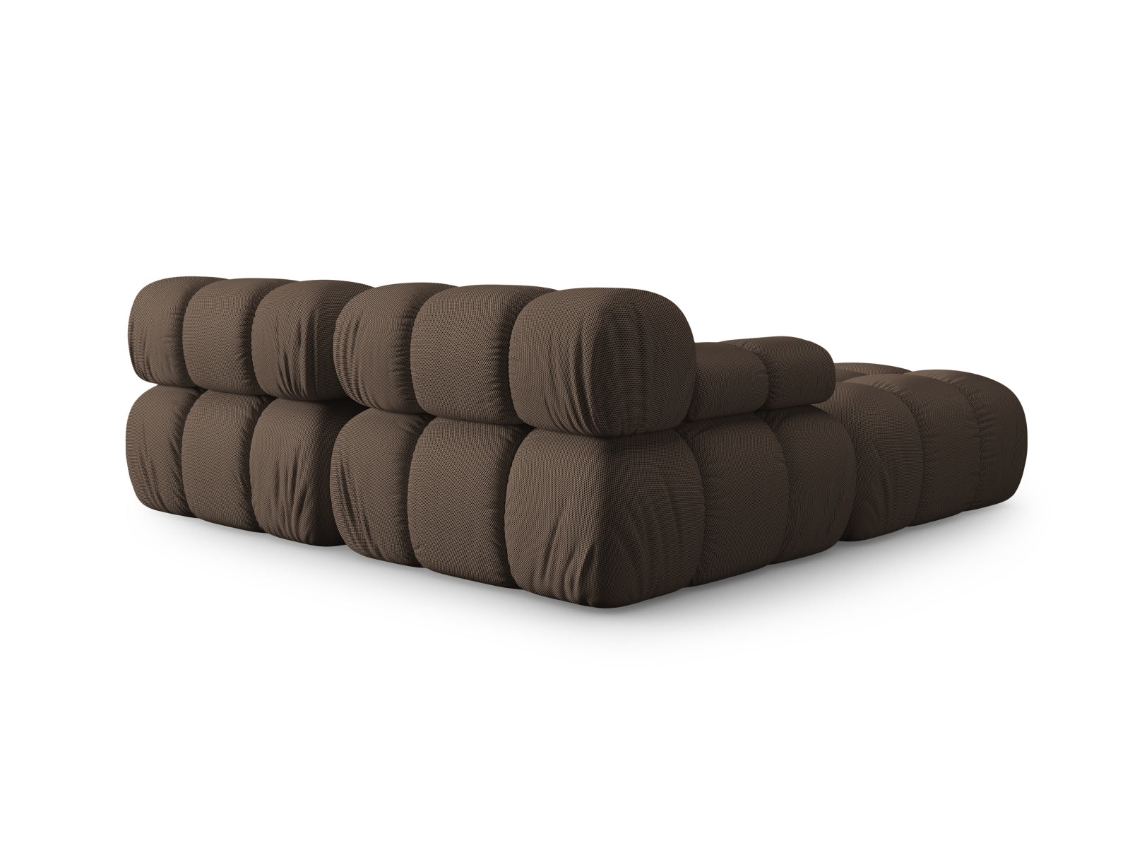Stylisches Bellis 3-Sitzer Sofa in sanftem Braun, ideal für flexible Raumgestaltung und gemütliche Entspannung in jedem Zuhause.