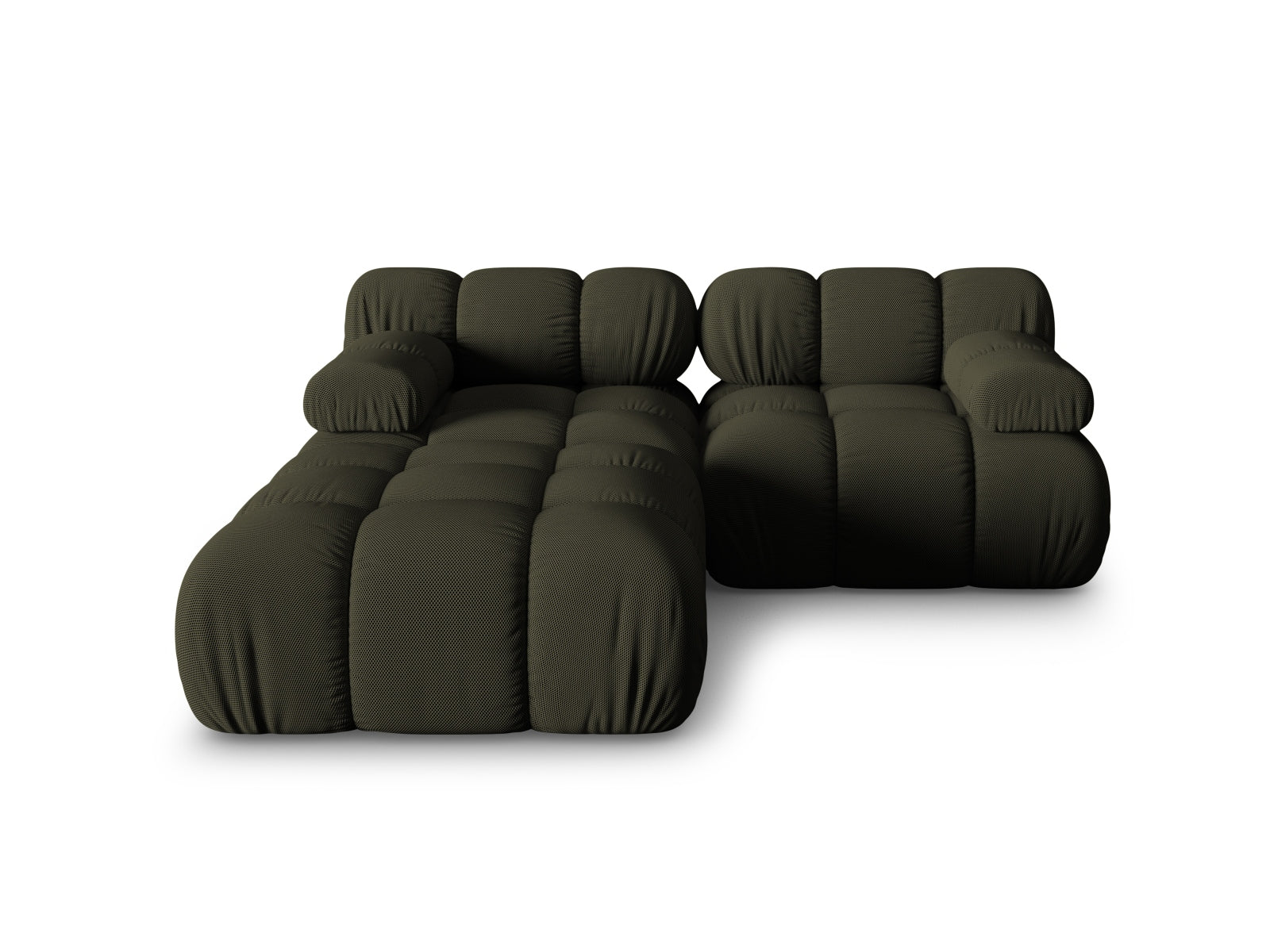 Bellis Modulares Sofa 3 Sitzer 188cm in Amazon Green präsentiert im Onlineshop von KAQTU Design AG. 3er Sofa ist von Micadoni