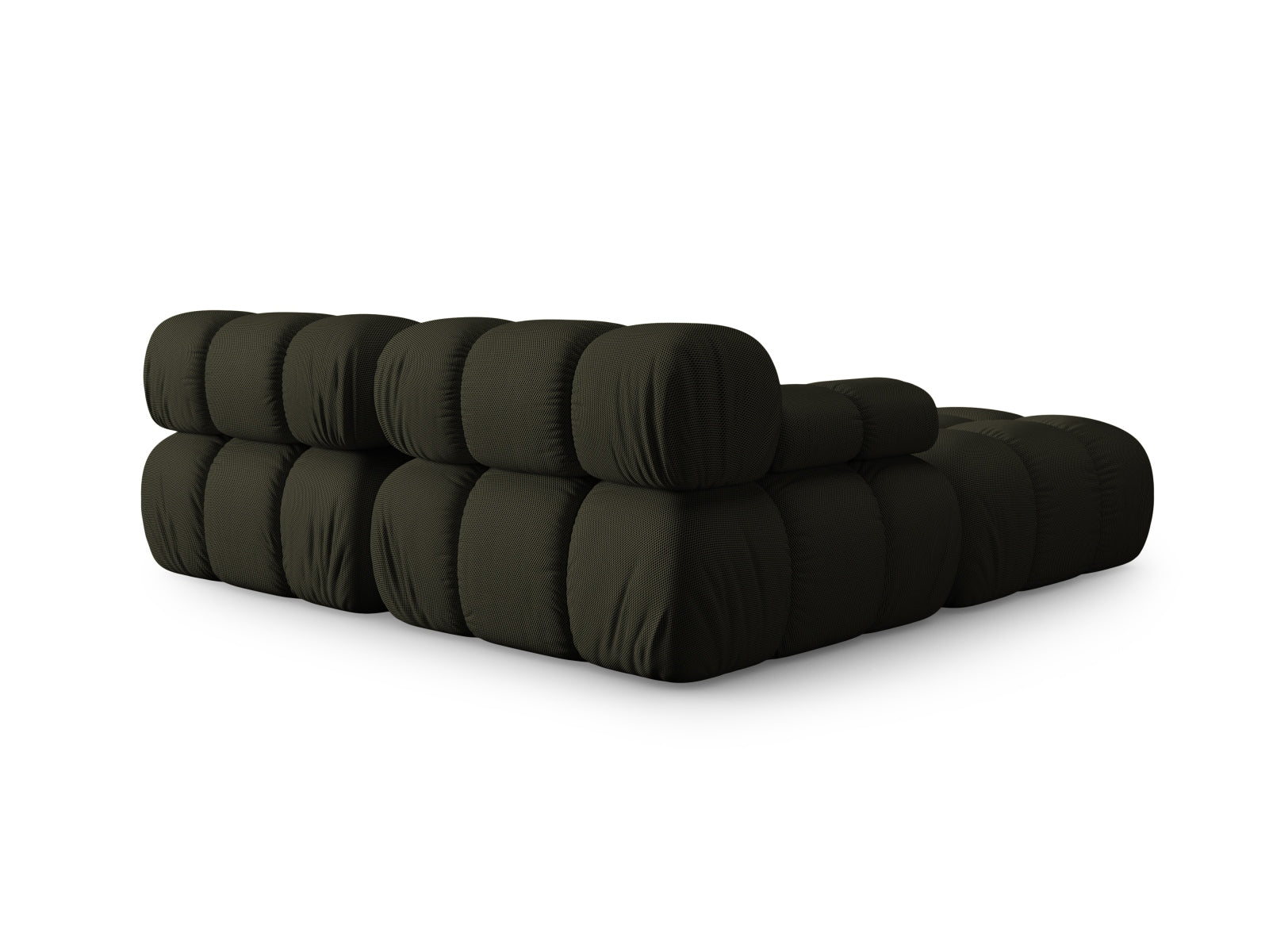Modulares Bellis 3-Sitzer Sofa in Amazon Green-Sonic, perfekt für moderne Wohnkonzepte, bietet Komfort und zeitgemäße Eleganz von Micadoni.