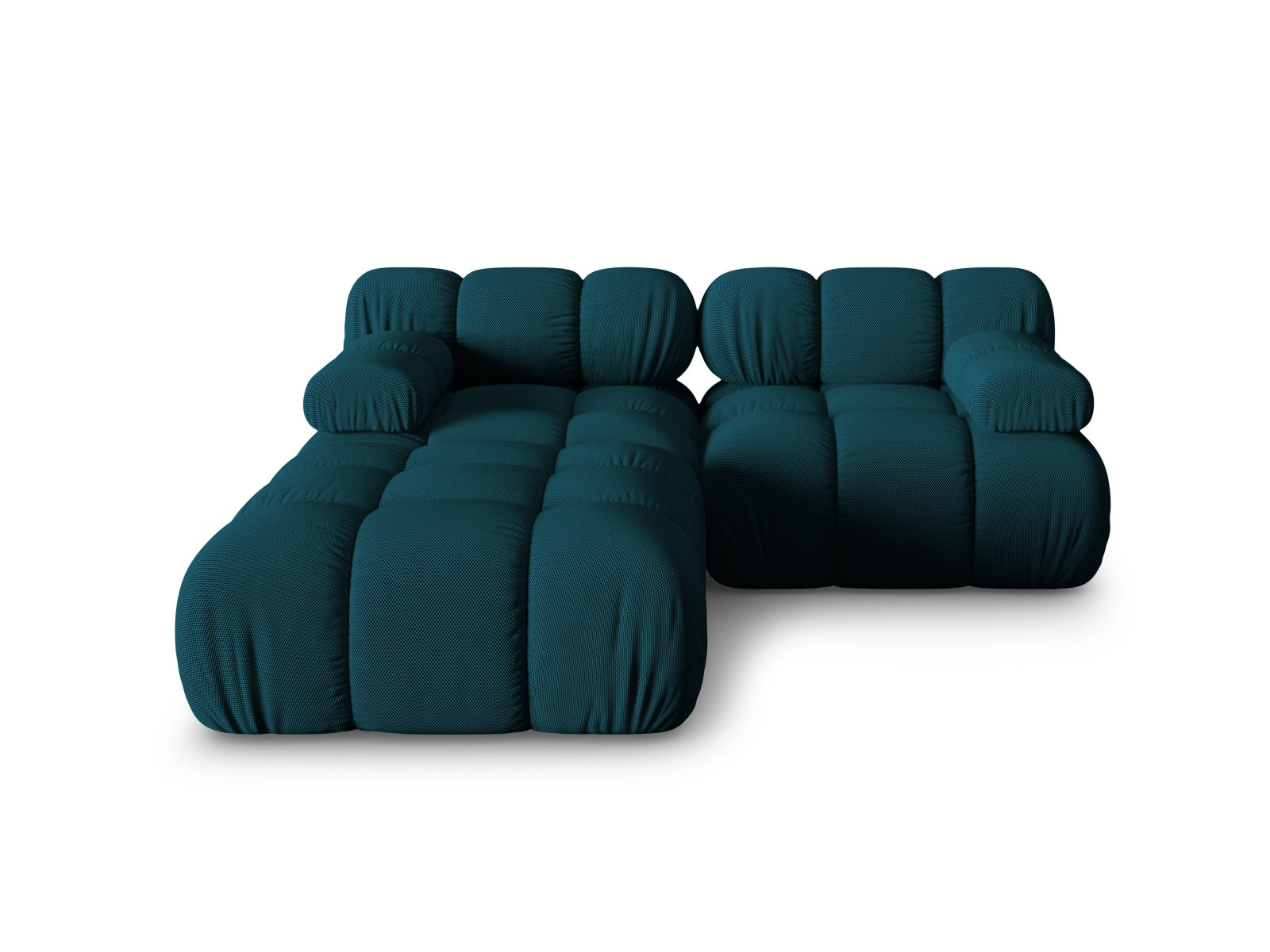 Bellis Modulares Sofa 3 Sitzer 188cm in Navy Blue-Sonic präsentiert im Onlineshop von KAQTU Design AG. L-Sofa links ist von Micadoni