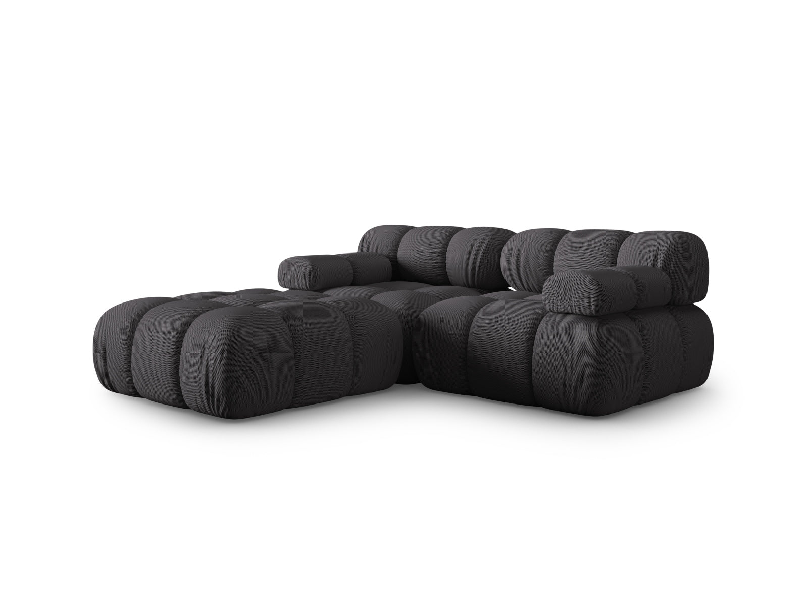 Elegantes Bellis 3-Sitzer Sofa in Espresso-Sonic, modulares Design, ideal für stilvolle Wohnräume, präsentiert von Micadoni.