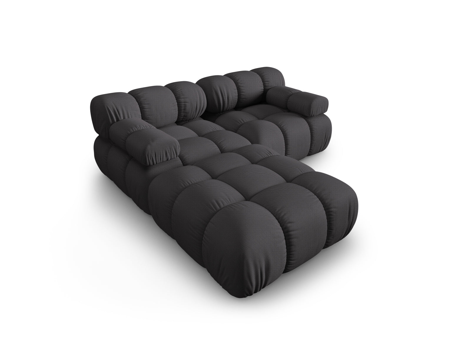 Modulares 3-Sitzer Sofa Bellis in Espresso-Sonic, perfekt für moderne Wohnkonzepte, bietet Komfort und Stil von Micadoni.
