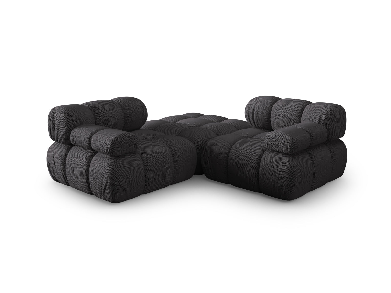 Elegantes Bellis 3-Sitzer Sofa in Espresso-Sonic, ideal für stilvolle Wohnräume, vereint Funktionalität und modernes Design von Micadoni.