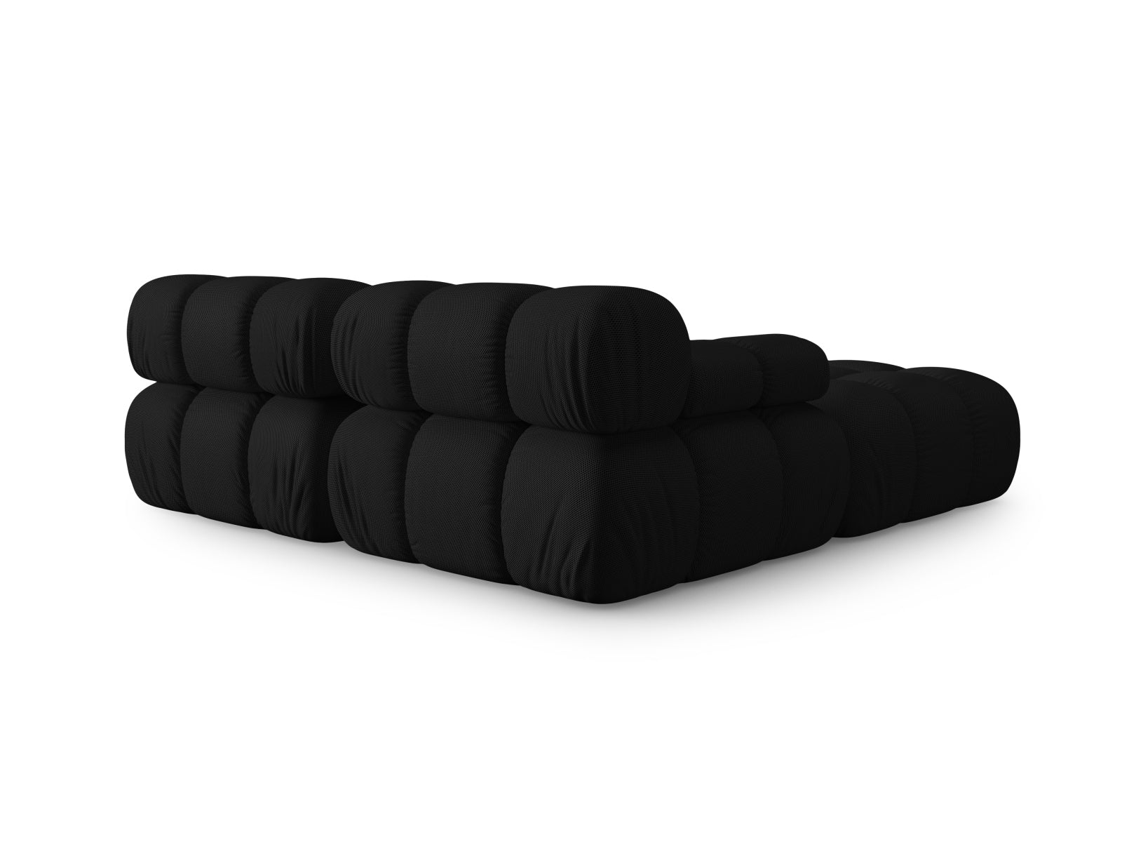 Elegantes Bellis 3-Sitzer Sofa in Schwarz, perfekt für kreative Wohnkonzepte und stilvolle Einrichtung von Micadoni.