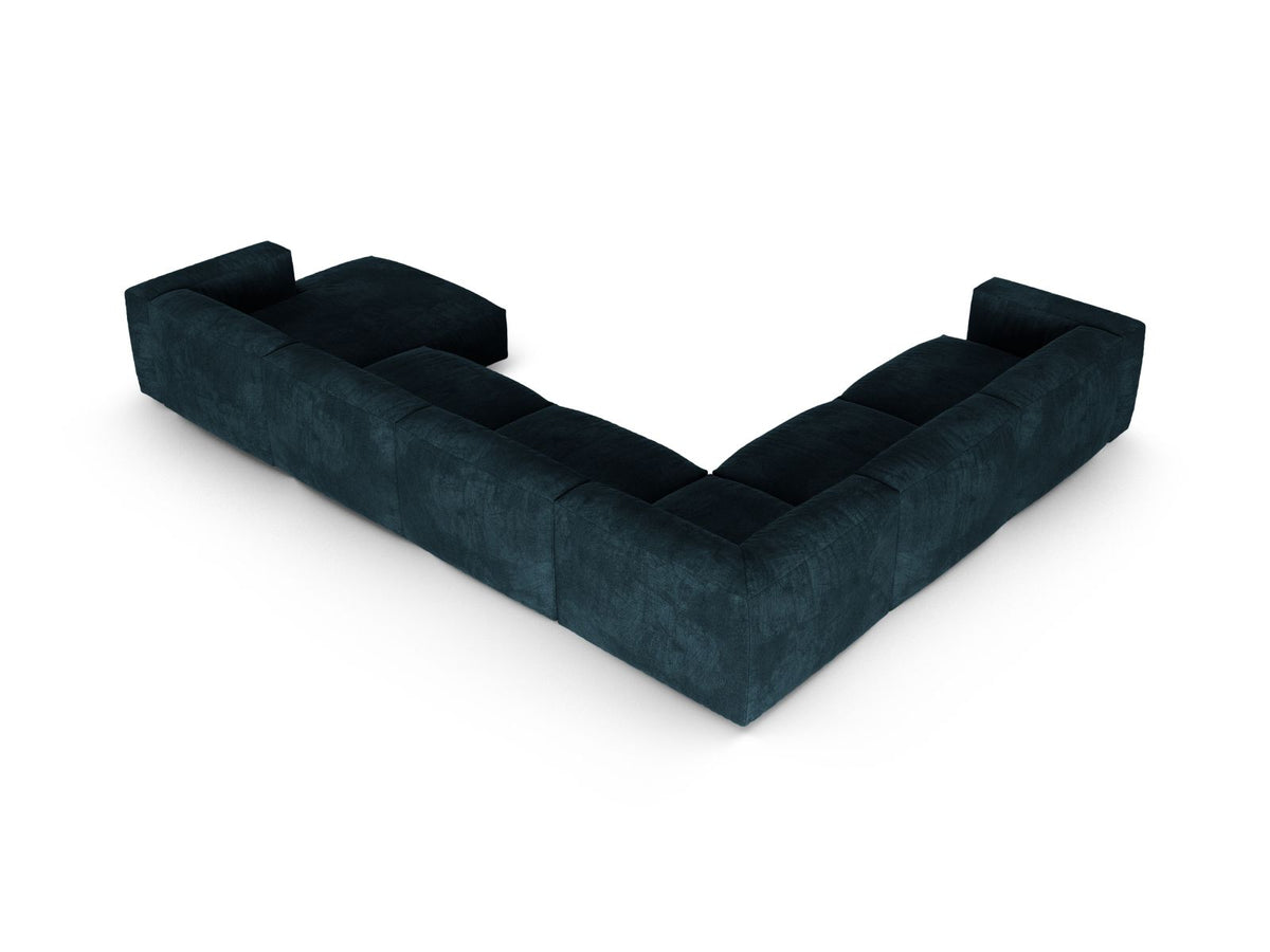 6-Sitzer Modular Ecksofa links XL Martina in Deep Petrol-Vogue präsentiert im Onlineshop von KAQTU Design AG. Ecksofa links ist von Micadoni