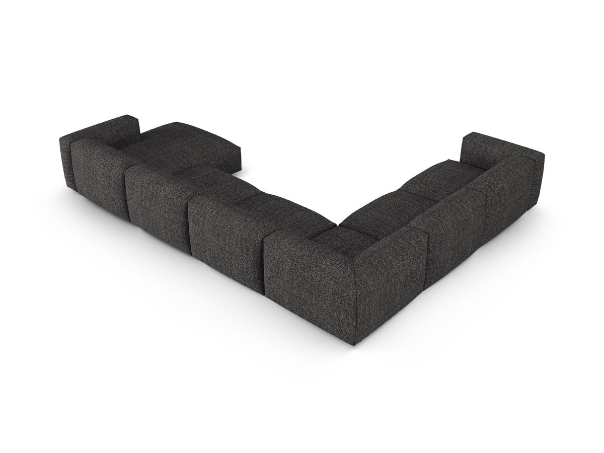 6-Sitzer Modular Ecksofa links XL Martina in Anthracite-Monet präsentiert im Onlineshop von KAQTU Design AG. Ecksofa links ist von Micadoni