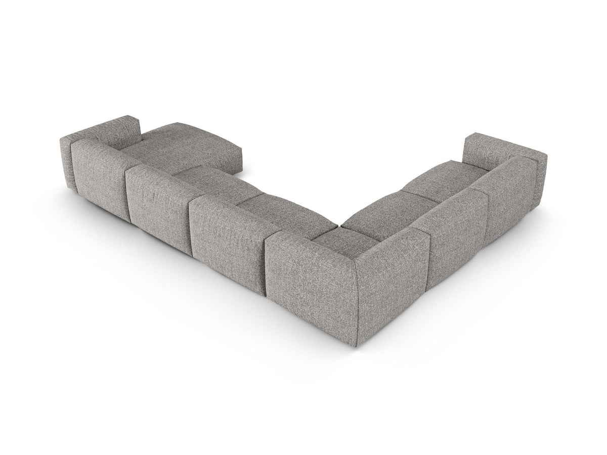 6-Sitzer Modular Ecksofa links XL Martina in Graphite-Monet präsentiert im Onlineshop von KAQTU Design AG. Ecksofa links ist von Micadoni