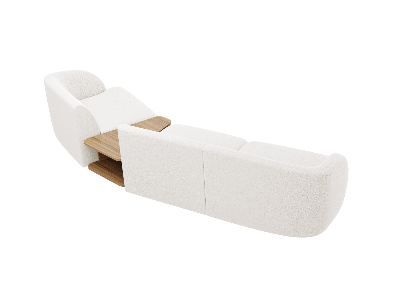 Elegantes Miley 3-Sitzer Sofa in rechter Ausführung, ideal für moderne Wohnräume, bietet hohen Komfort und vielseitige Nutzungsmöglichkeiten.