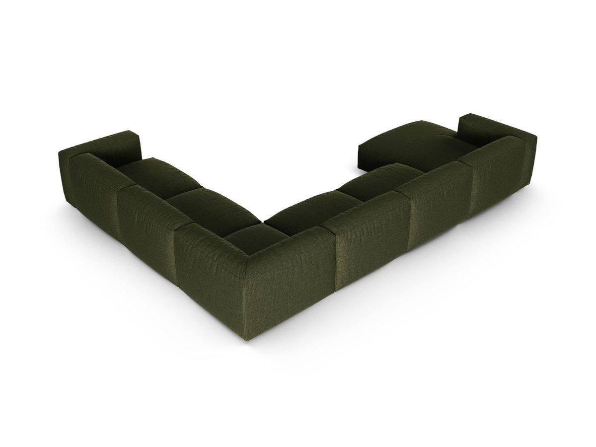 6-Sitzer Ecksofa rechts XL Martina in Green-Boston präsentiert im Onlineshop von KAQTU Design AG. Ecksofa rechts ist von Micadoni