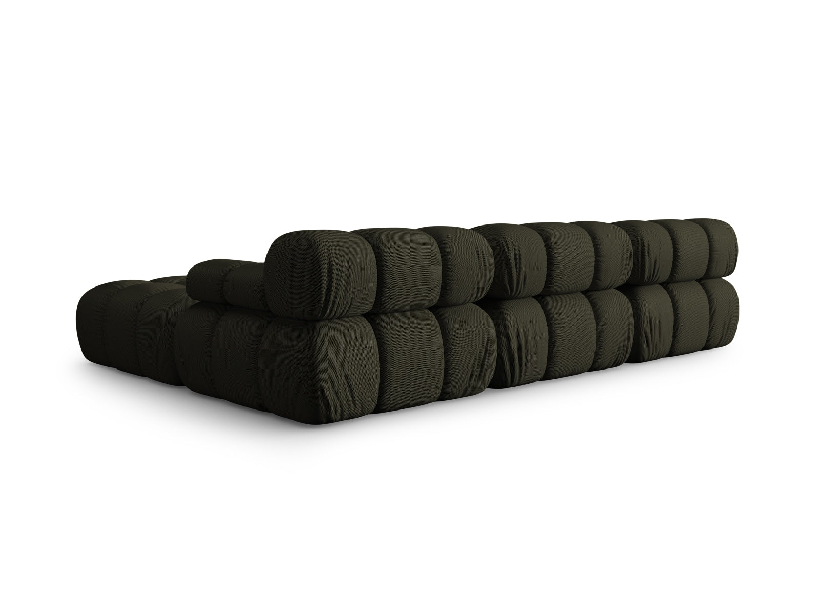 Modulares 4-Sitzer Sofa Bellis in Amazon Green-Sonic, 188 cm, rechtsseitig, perfekt für zeitgemäße Wohnräume von Micadoni.