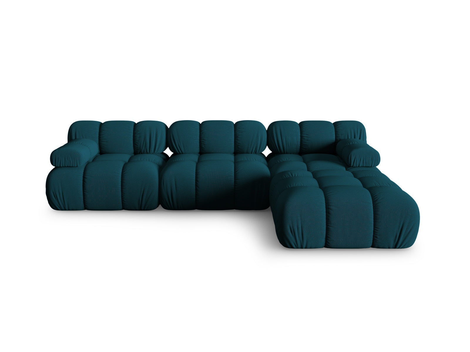 Bellis Modulares Sofa 4 Sitzer 188cm in Navy Blue-Sonic präsentiert im Onlineshop von KAQTU Design AG. L-Sofa rechts ist von Micadoni