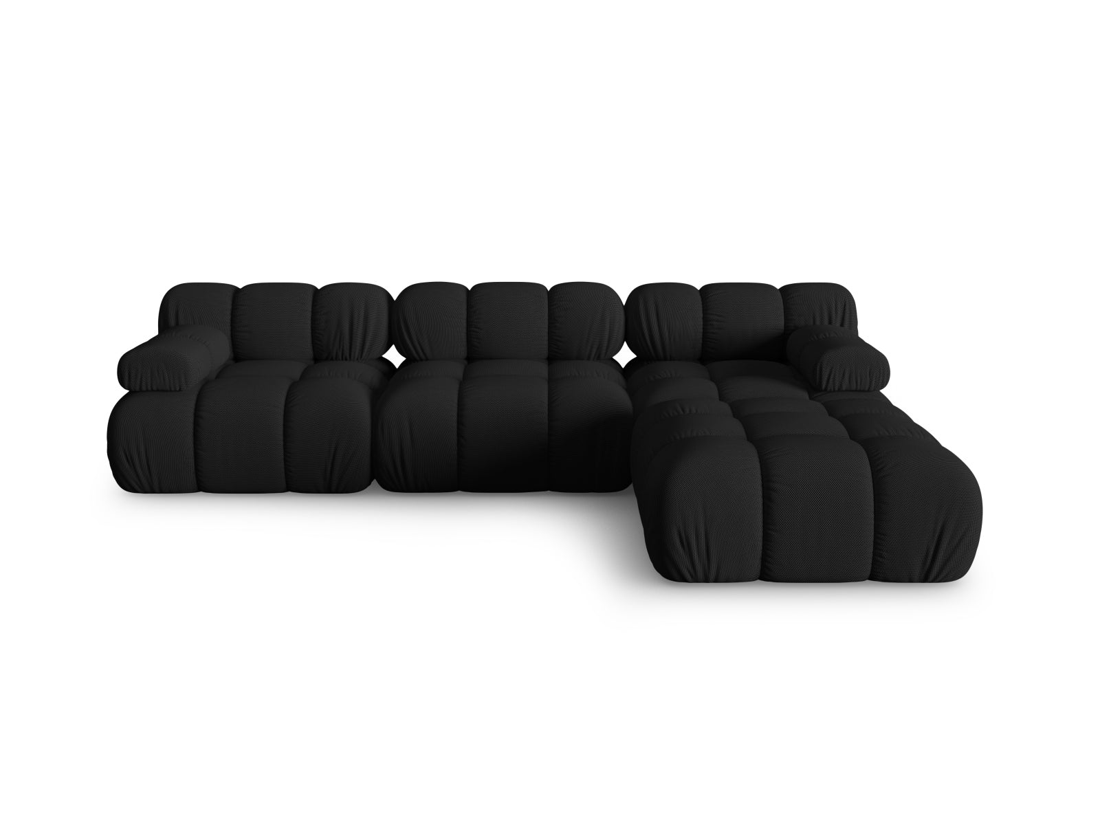 Bellis Modulares Sofa 4 Sitzer 188cm in Black-Sonic präsentiert im Onlineshop von KAQTU Design AG. L-Sofa rechts ist von Micadoni