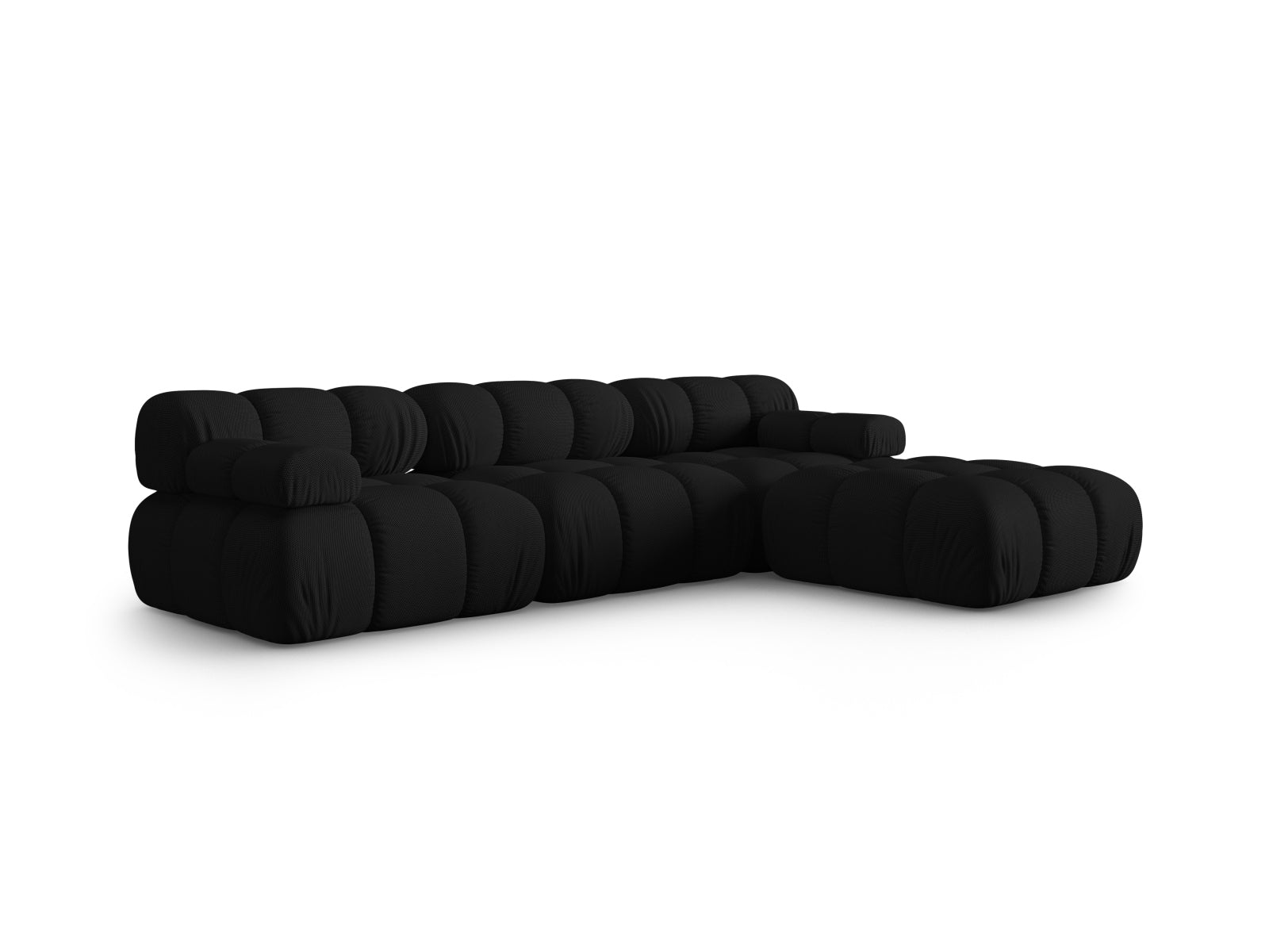 Entdecken Sie das stilvolle Bellis Modulares Sofa 4 Sitzer von Micadoni. Mit 188 cm Breite vereint es Komfort und elegantes Design für Ihr Zuhause.