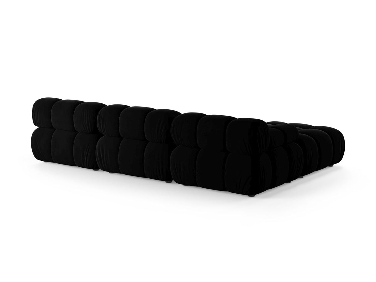 4-Sitzer Modular Sofa Bellis in Black-Venus präsentiert im Onlineshop von KAQTU Design AG. 4er Sofa ist von Micadoni