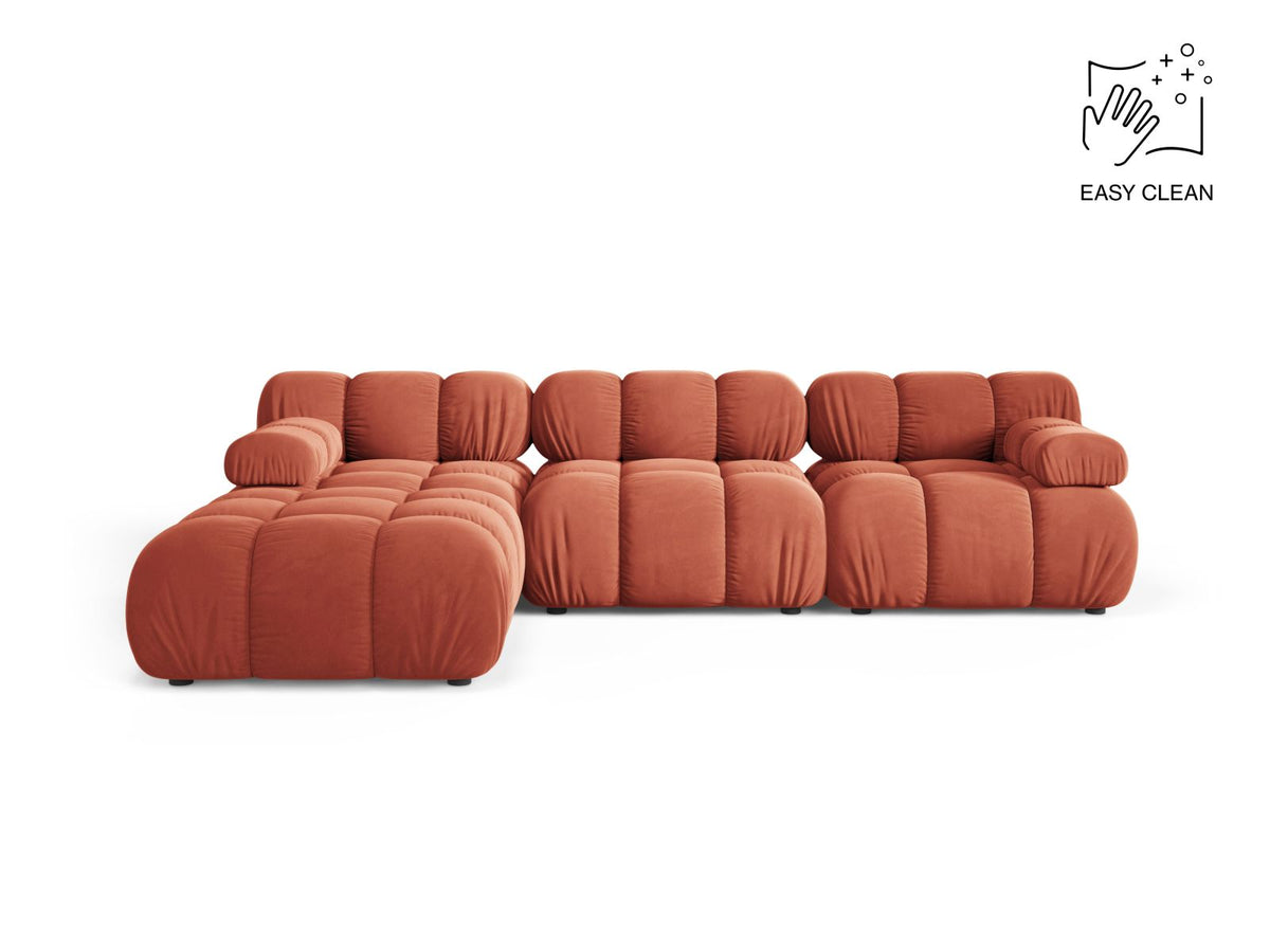 4-Sitzer Modular Sofa Bellis in Coral-Venus präsentiert im Onlineshop von KAQTU Design AG. 4er Sofa ist von Micadoni